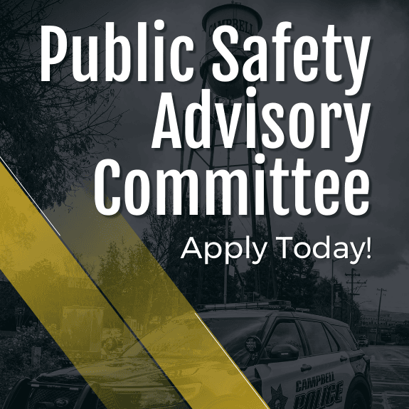 Public Safety Advisory Committee. Apply Today!