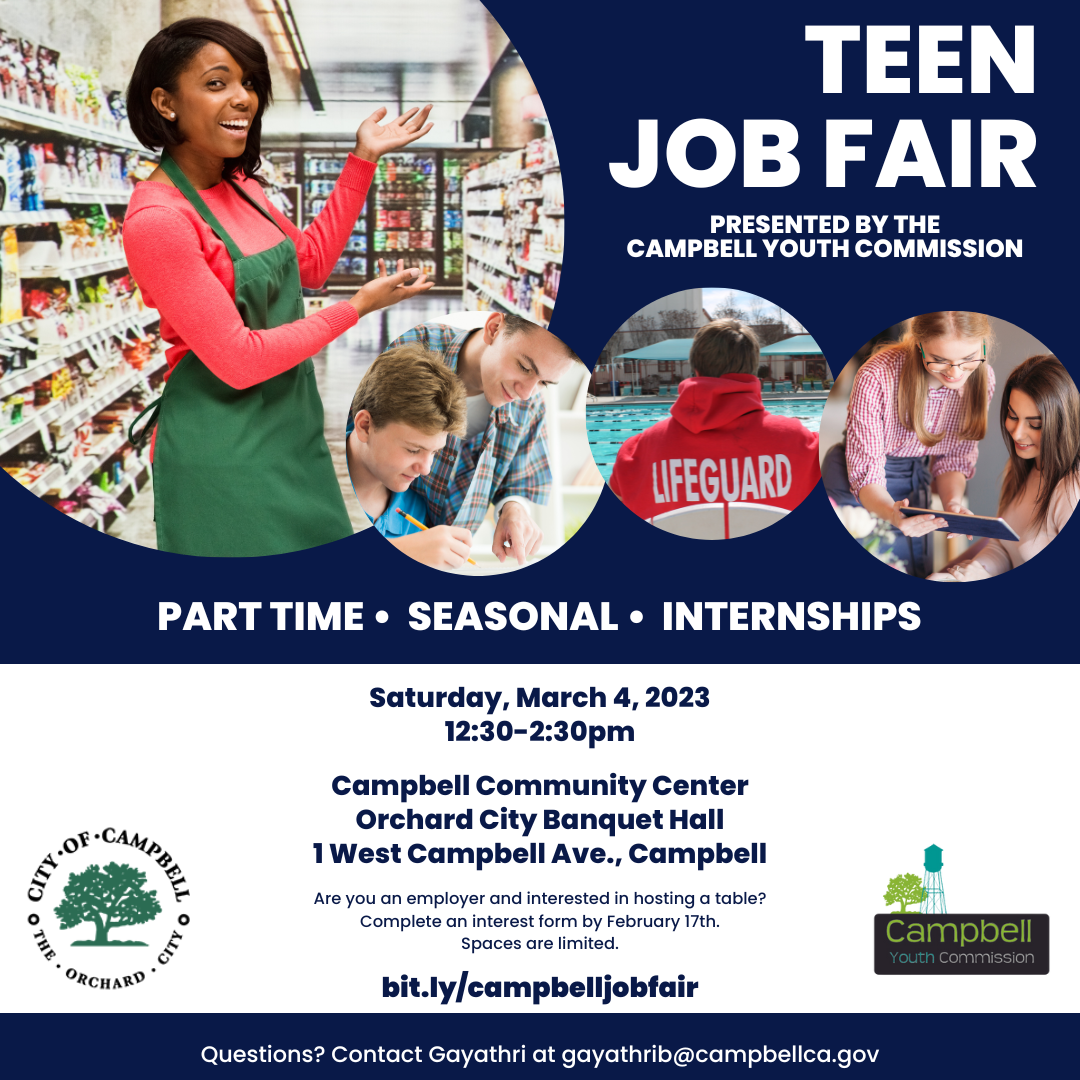 Youth Commission Job Fair March 4, 2023