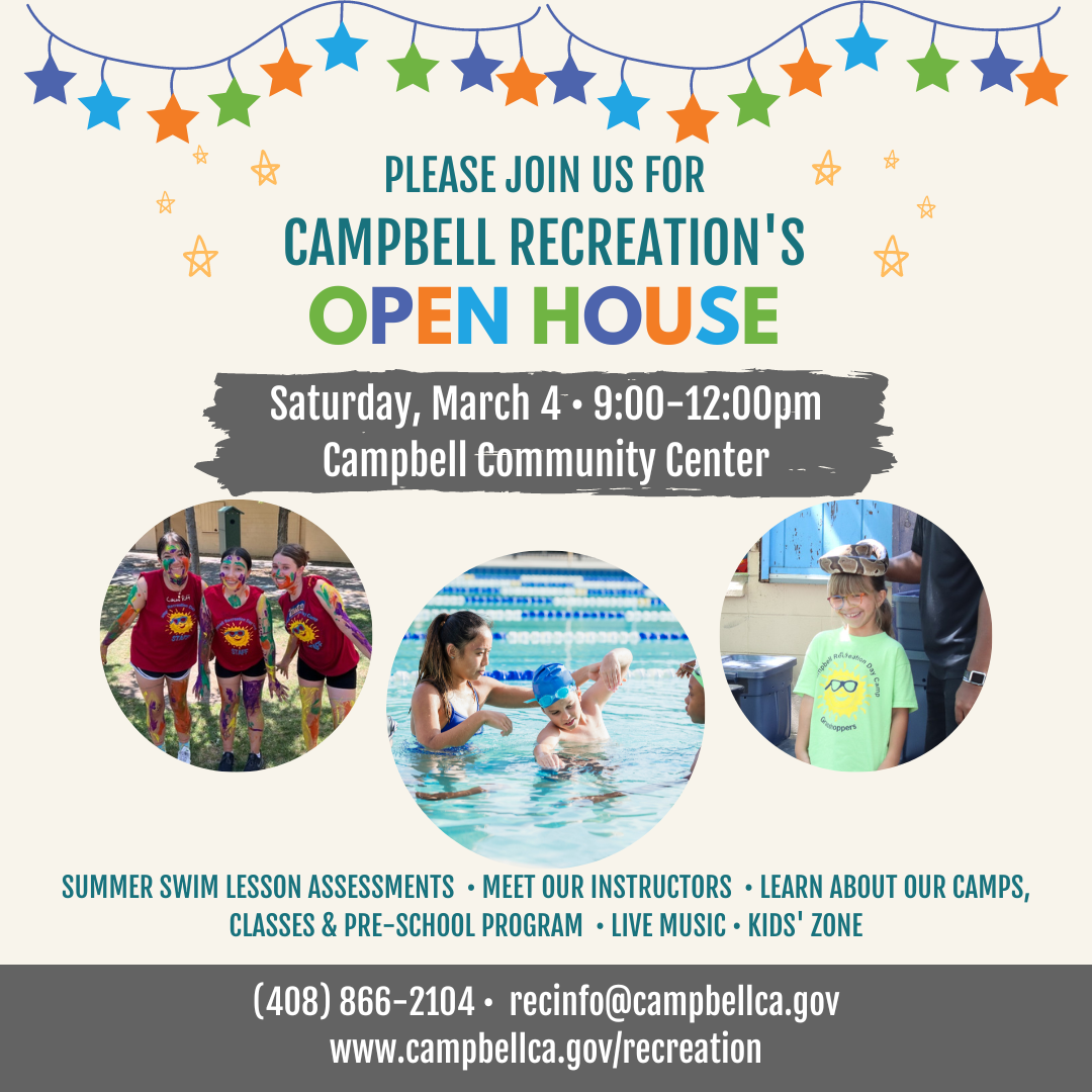 Campbell Open House March 4 at the Campbell Community Center