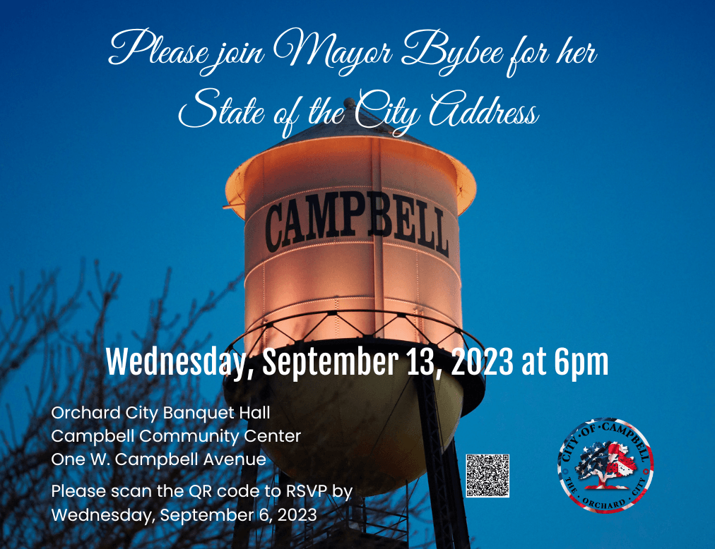 Mayor Bybee State of the City postcard