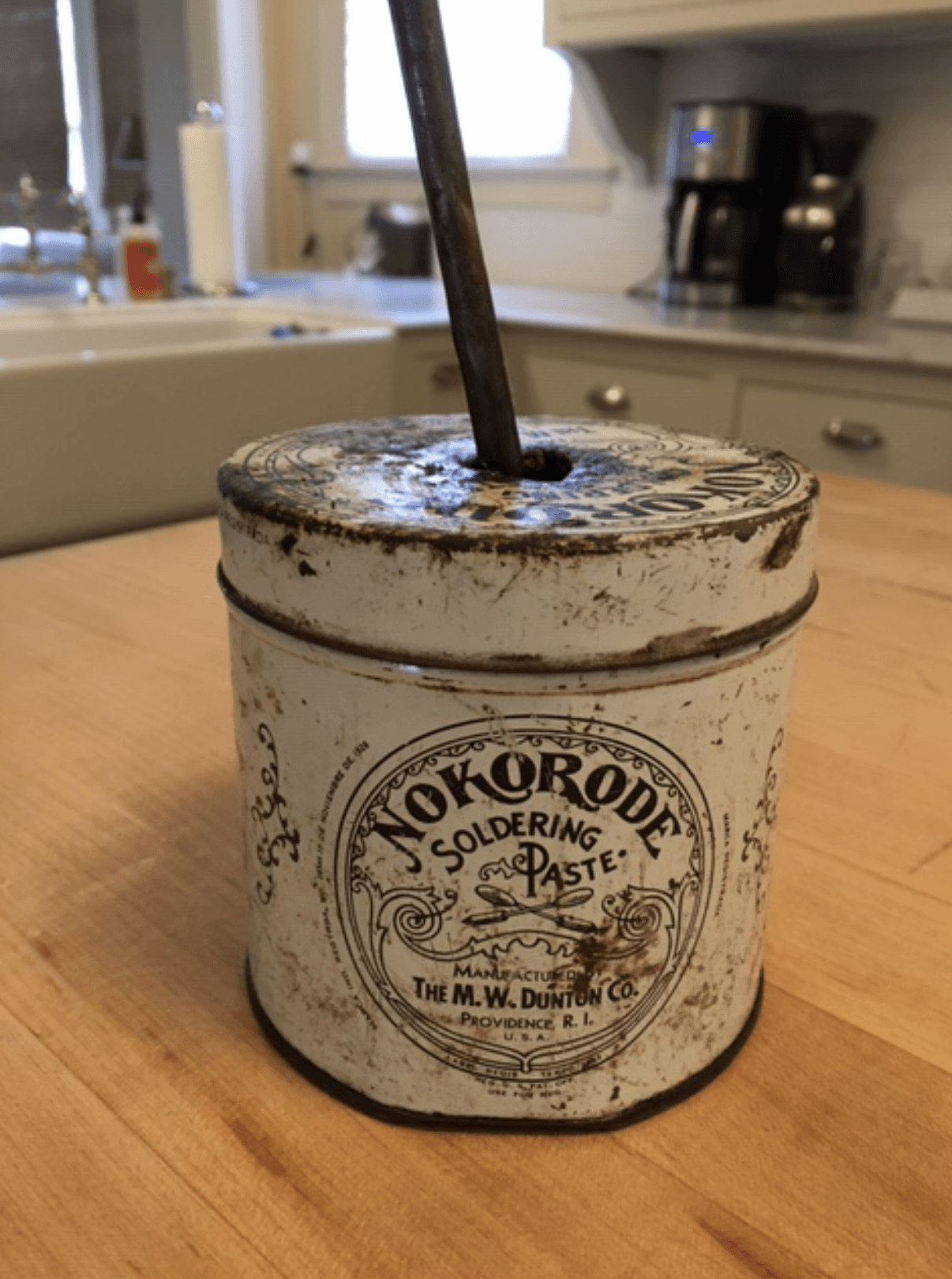 Nokorode Soldering Paste found in the Bull House.