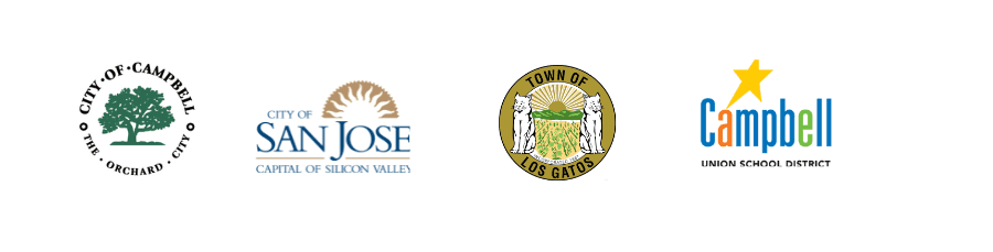 Logos for safe routes to school project, logos of participants in safe routes project