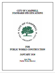 City of Campbell Logo, Cover Sheet 